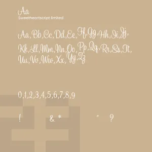 Sweetheart Script Limited