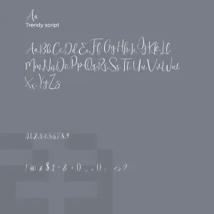 Trendy Script