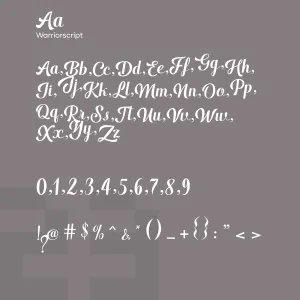 Warrior Script
