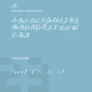 Washington Calligraphy