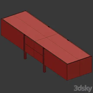 Tv cabinet edge