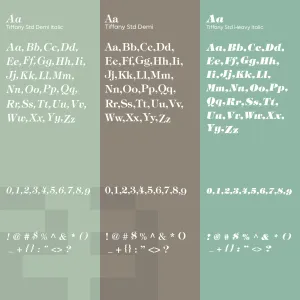 Itc Tiffany Std