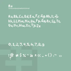 Draconian Pixels Minimal
