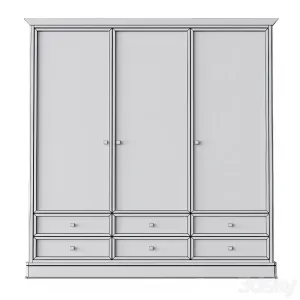 Three door wardrobe ellington