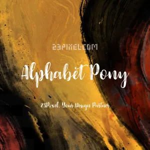 Alphabet Pony