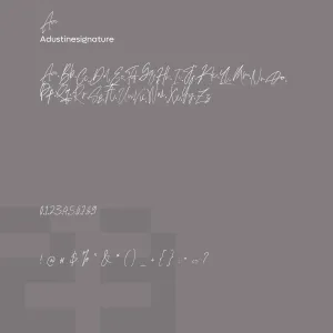 Adustine Signature