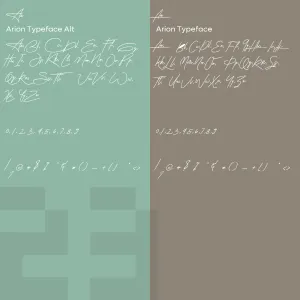 Arion Typeface
