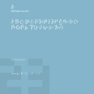 Balington Script