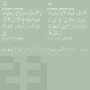 Belistaria Signature