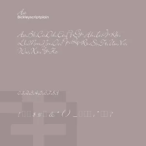 Bickley Script