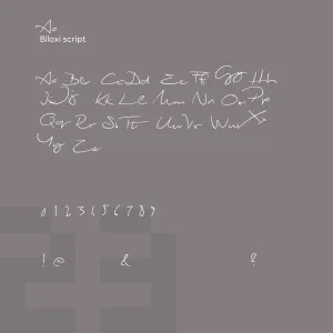 Biloxi Script