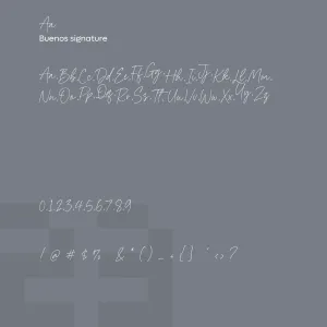 Buenos Signature