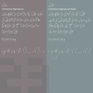 Christina Signature