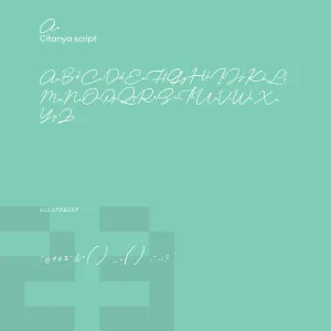 Citanya Script