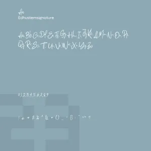 Edhustem Signature