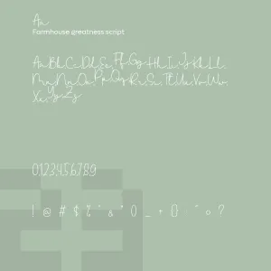 Farmhouse Greatness Script