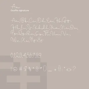 Gosfila Signature
