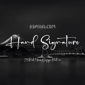 Hand Script Signature