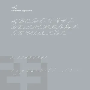 Henriette Signature