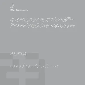 Hilanda Signature