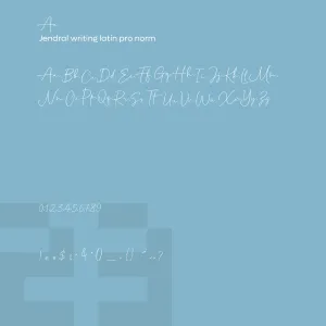 Jendral Writing Latin Pro