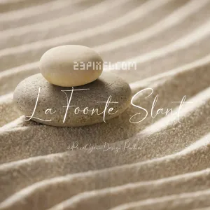 La Foonte Script Slant