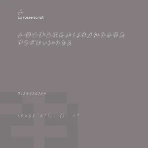 La Rosse Script