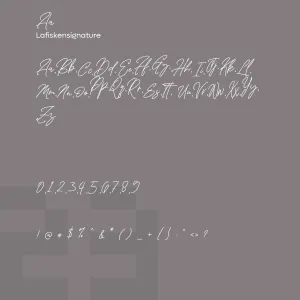 Lafisken Signature