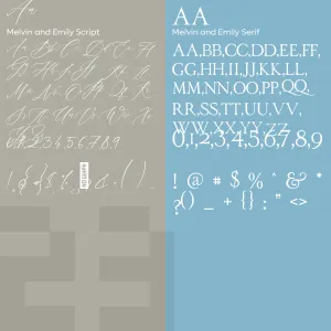 Melvin, Emily Script