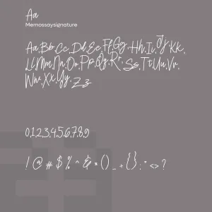 Memossay Signature