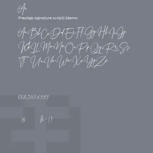 Prestige Signature Script Demo