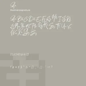 Rasimera Signature