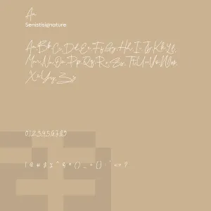 Senisti Signature