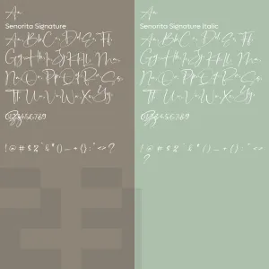 Senorita Signature