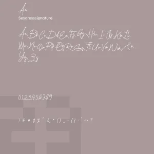Sesoress Signature