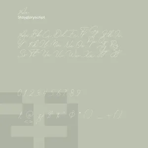 Stay Glory Script