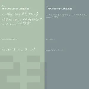 The Quiz Script Language