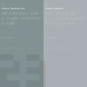 Walrus Typeface
