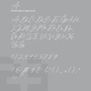 Washington Signature