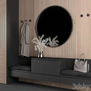 Furniture composition for hallway