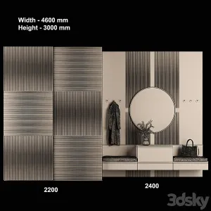 Furniture composition for hallway