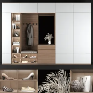Furniture composition for hallway 2