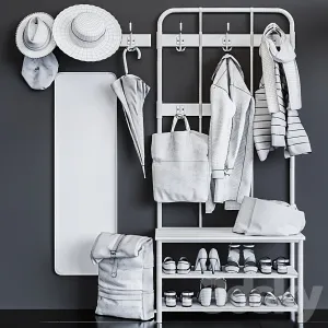 Ikea pinnig pinnig hallway