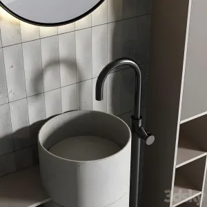 Bathroom furniture set 02