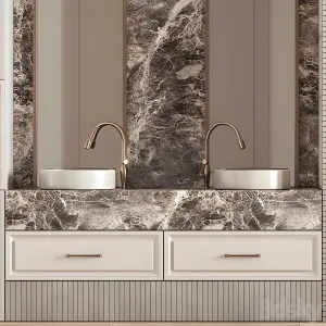 Bathroom furniture set 07