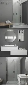 Bathroom furniture set arcom ely