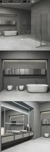 Bathroom furniture set bespoke
