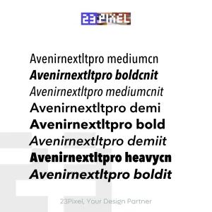 Avenir Next Lt Pro