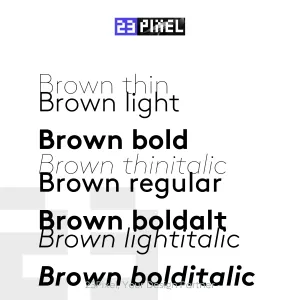Brown
