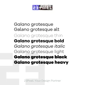 Galano Grotesque